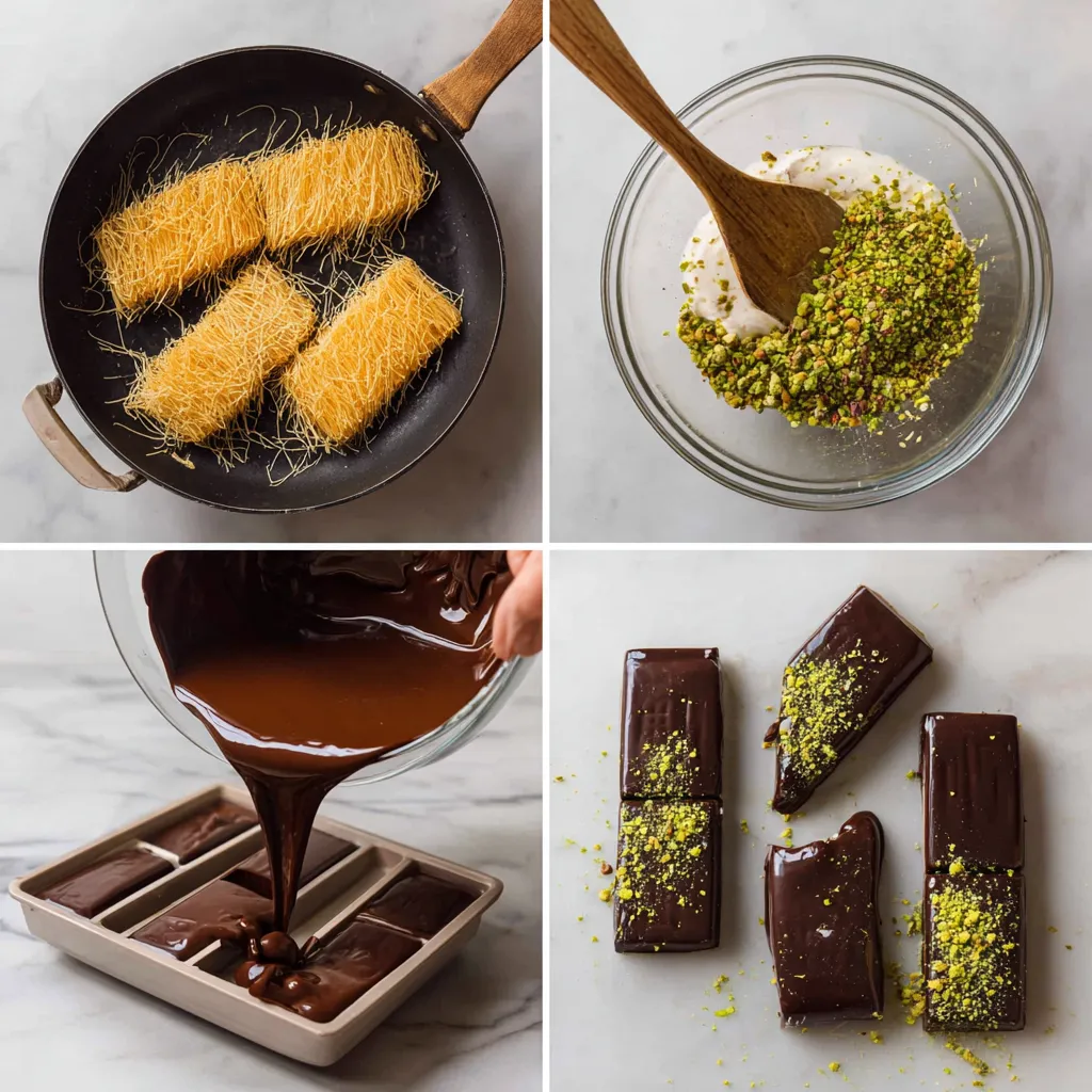 Dubai Chocolate Bar: What It Is and How to Make It at Home 4 Dubai Chocolate Bar,at Home